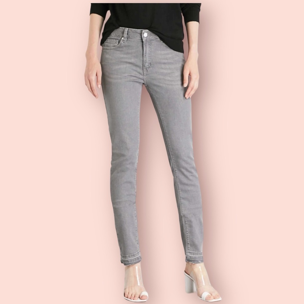 NWT Zadig and Voltaire Eva Gris Jeans Size 24